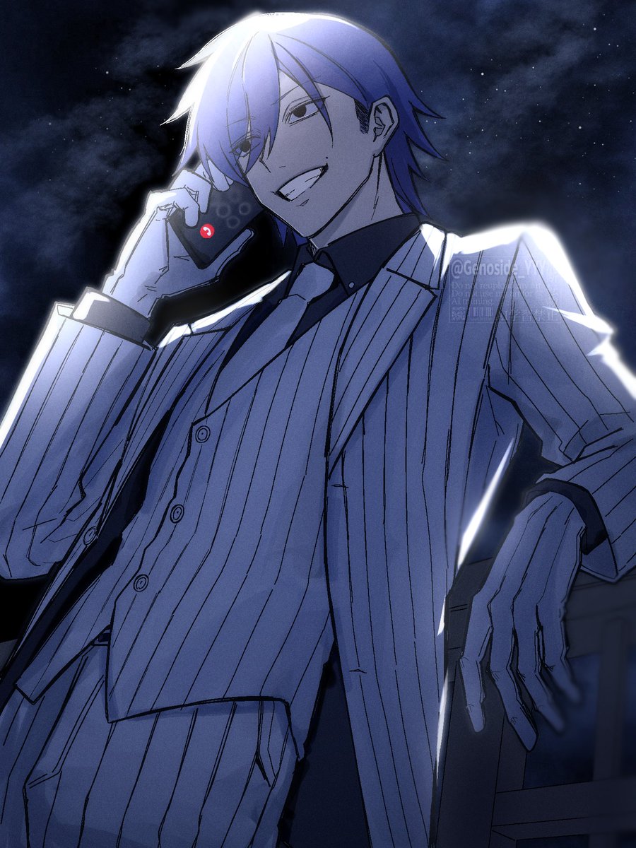 Genoside_YYY's tweet photo. 右京さんと夜の組み合わせが好きでよく描いてしまう https://t.co/0gWbn6558p
