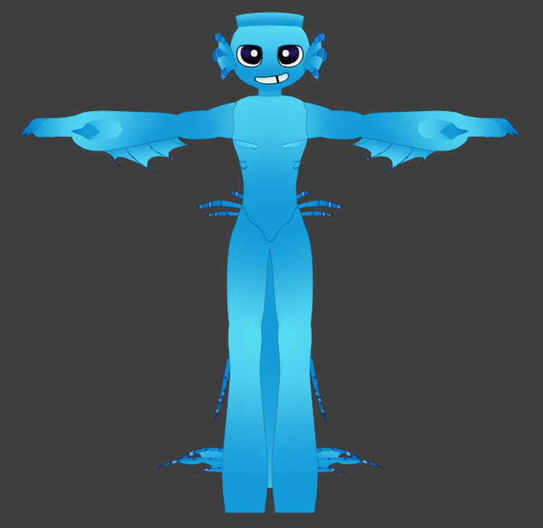 VoidBornRaptor's tweet photo. Texture progress

#finn #dandysworldfinn #dandysworld #finnthefishbowl #vrchat #avatar #3dmodel https://t.co/Ss8LY6JLrJ