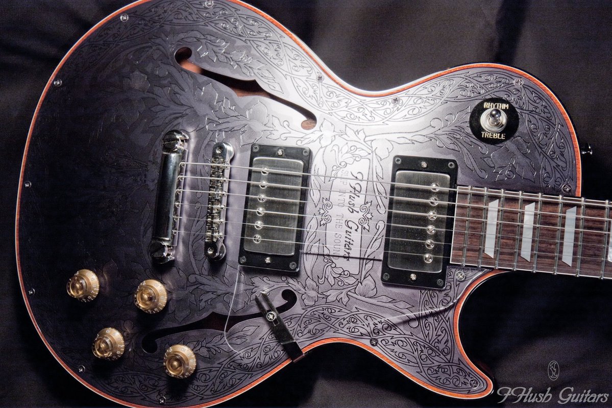 ihush_guitars's tweet photo. 【Past Works】
LP Pirate🏴‍☠️ https://t.co/3zGkQSjZ9J