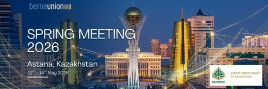 DHAMANnet's tweet photo. Dhaman – The Arab Investment & Trade Credit Guarantee Corporation participated in the Berne Union Spring Meetings, held in Astana, Republic of Kazakhstan, from 11 to 14 May 2026.
 
The meetings brought together export credit agencies, multilateral institutions, insurers, and financial organizations from around the world to discuss the evolving landscape of trade finance, export credit insurance, investment protection, and global economic challenges.
 
The event provided an important platform for exchanging expertise and exploring new avenues for collaboration with institutions from various regions worldwide.
 
#Dhaman #BerneUnion #TradeFinance #ExportCredit #InvestmentInsurance #InternationalCooperation #EconomicDevelopment