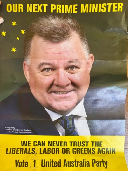 9cuddles's tweet photo. @Nowran Here's another idiot claiming he could be PM. https://t.co/Qwr5quUIqS