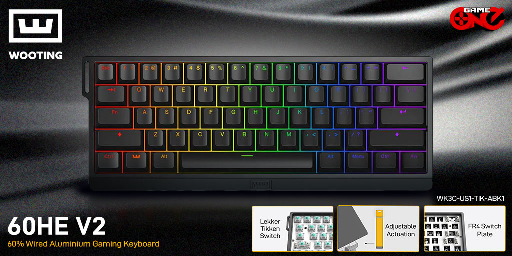 gameoneph's tweet photo. The Wooting 60HE v2 packs ultra-fast 8K performance, Hall-effect switches, and Rapid Trigger tech for a serious competitive edge.
πShop Now: https://t.co/oMTXXUQSCY
#Wooting60HEv2 #Wooting #GamingKeyboard #HallEffectSwitches #PCGaming #GamingSetup #GameOnePH https://t.co/lRqzL9iIgv