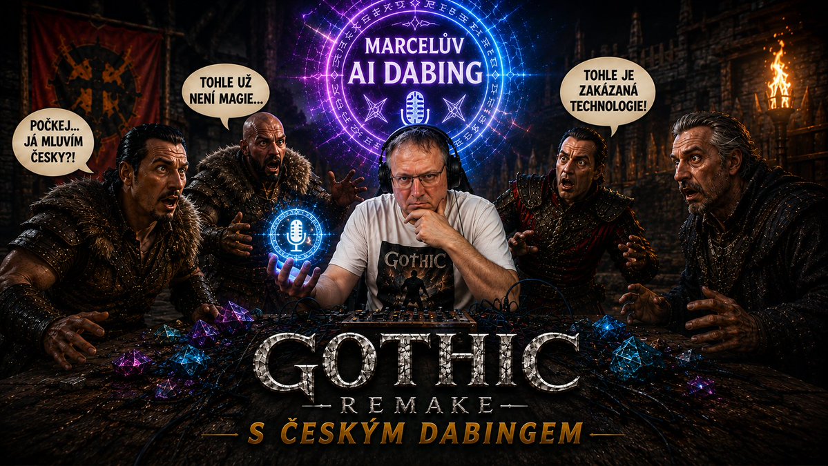 SUNET_GAMING's tweet photo. 🗓️ Dnes od 18:00 stream

🎮 Gothic 1 Remake

🎙️ Otestujeme fanouškovský český dabing (beta verze)

🔴 Sleduj SUNET
https://t.co/WSItZfwfY3
https://t.co/KSClxzauYa
https://t.co/HUzae1xzhN

ℹ️ Informace o hře
https://t.co/07aAkSG57t

#sunet #gothicremake #gothic #rpg #gaming https://t.co/lul6mwzdFo