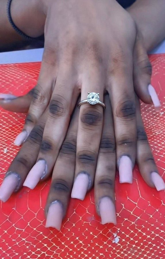 Rotr_HenryMoore's tweet photo. My woman finally said yes after 12 years of dating 😭💔😍😍 https://t.co/thG4TYqTQv