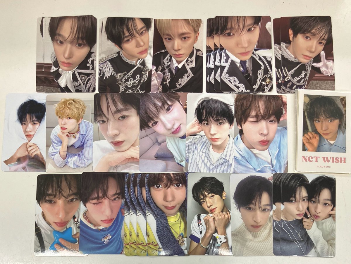 入荷情報】 #NCT #NCTWISH NCTWISH/ODE TO LOVE封入トレカ、ラントレを