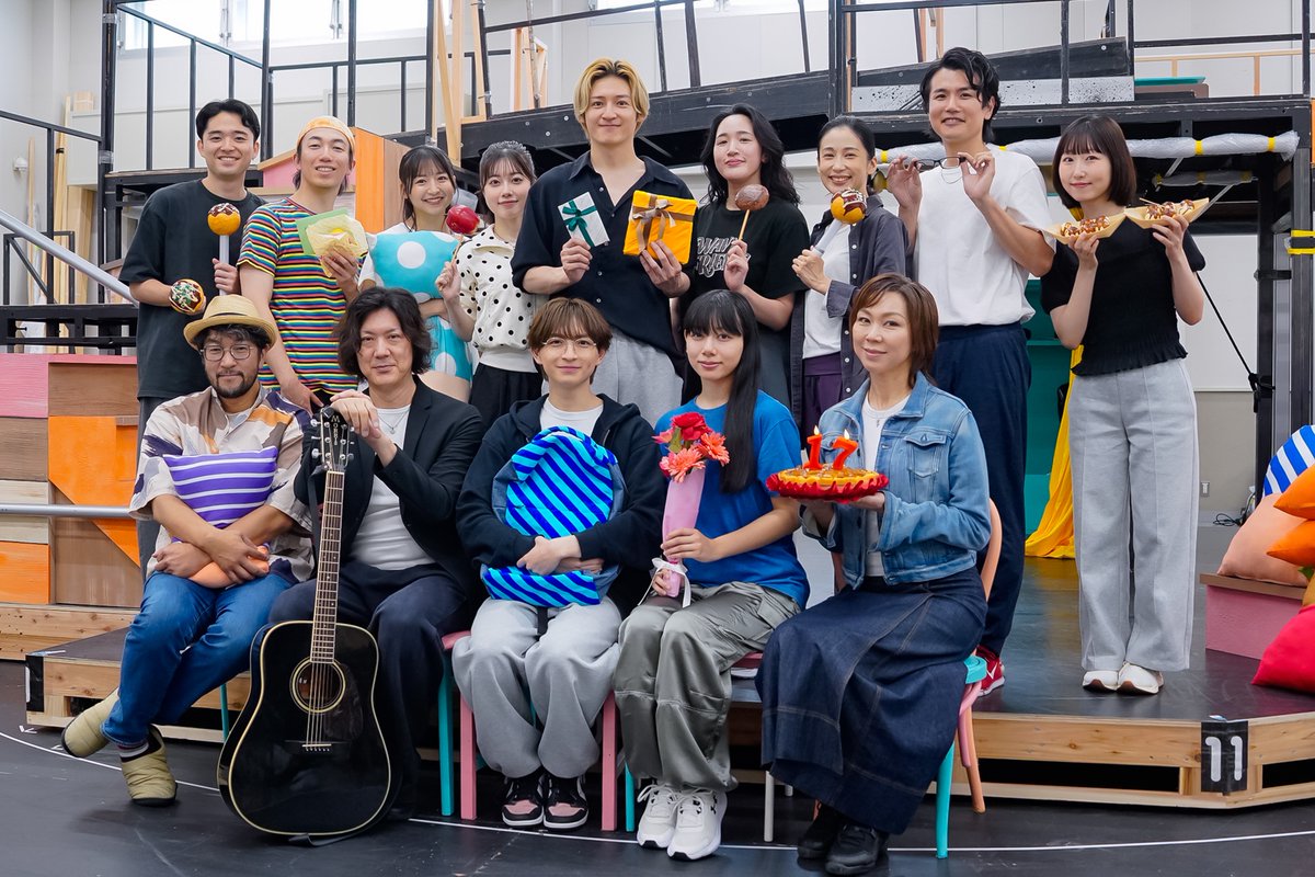 oshiraku's tweet photo. 🌟推し楽 レポート📝

#川﨑皇輝 主演 ミュージカル「#町田くんの世界」稽古場公開＆記念会見をレポート✍

詳細はこちら👉https://t.co/plsHEsXSQ4

💬「“自分、すれたな”って思いました（笑）」

と言いながらも、心の機微を見事に表現😌❣️
和気あいあいとした会見の模様もお届けします✨ https://t.co/qd50hzAEGT