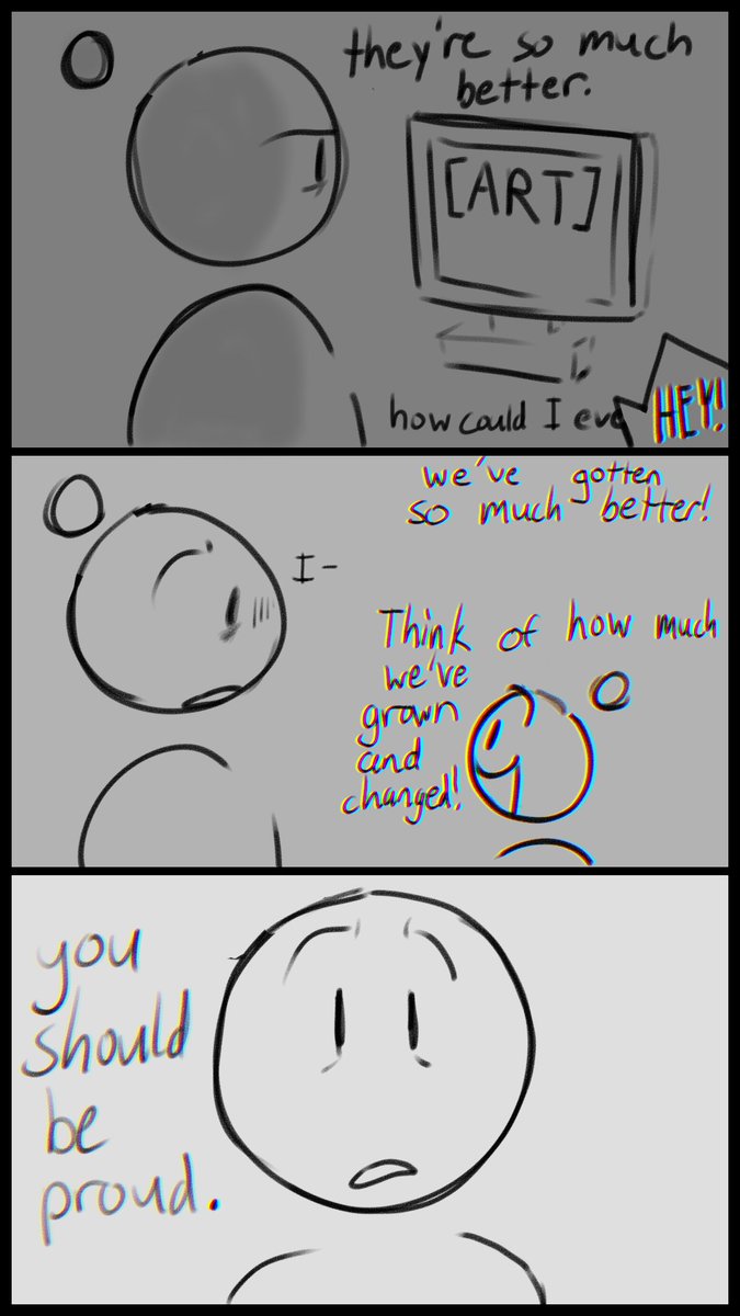 taffiocha's tweet photo. posted this on my alt, but it holds so true to me personally that i'm posting it here too.

Comparing Yourself (2026) https://t.co/G8NfCWC8qz