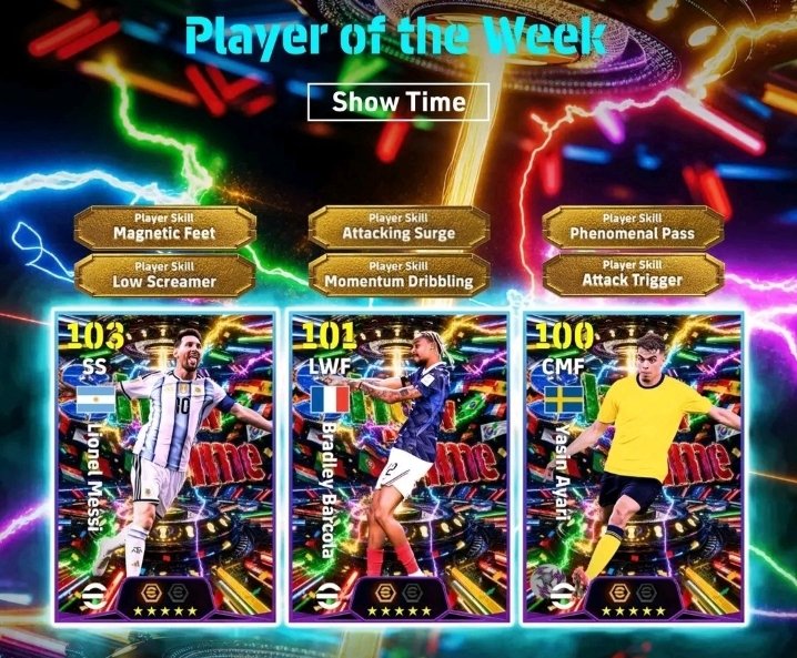 MrAAK360's tweet photo. Concept 🧏🏽‍♂️🎨🔥 

🔥Player of the week🔥

Who will you pick with the(5⭐) selection contract???
#eFootball #イーフト https://t.co/6Sqg5HeiL5