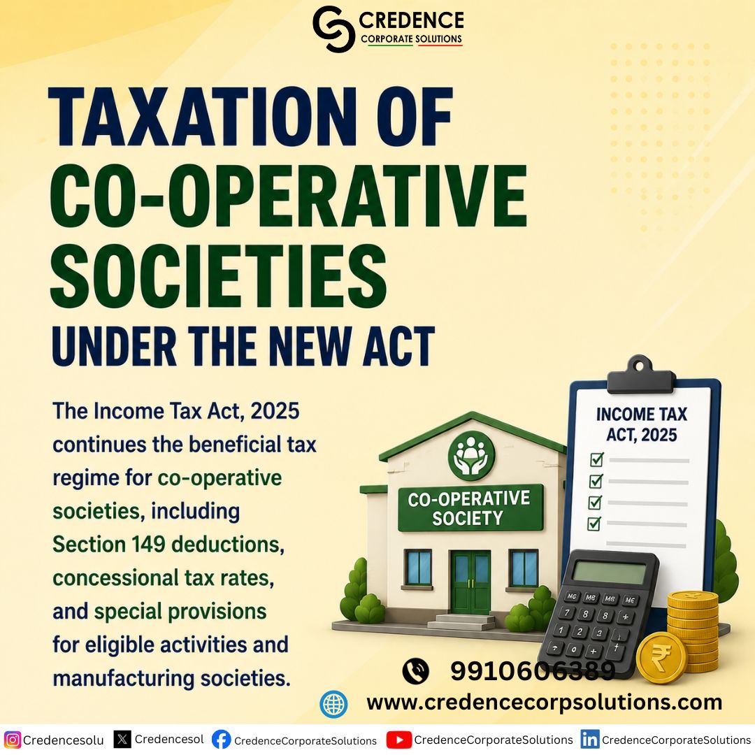 CredenceSol's tweet photo. Co-Operative Societies Tax Benefits Continue #CooperativeSocieties #IncomeTax2025 #TaxCompliance #Section149 #CooperativeTaxation https://t.co/WBcA0t6eUi