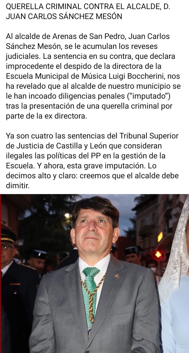 TParlamentaria's tweet photo. Encontramos esta información en la pagina de IU de Arenas de San Pedro. 

Entendemos que tanto el PP de Arenas como @dipuavila y @PPopularAvila estarán tomando medidas. @alferma1 

@elmundoes @diario_de_avila @tribunaavila @Avilared @publico_es @AgenciaIcal @nortecastilla https://t.co/xqaD6Hv3sS