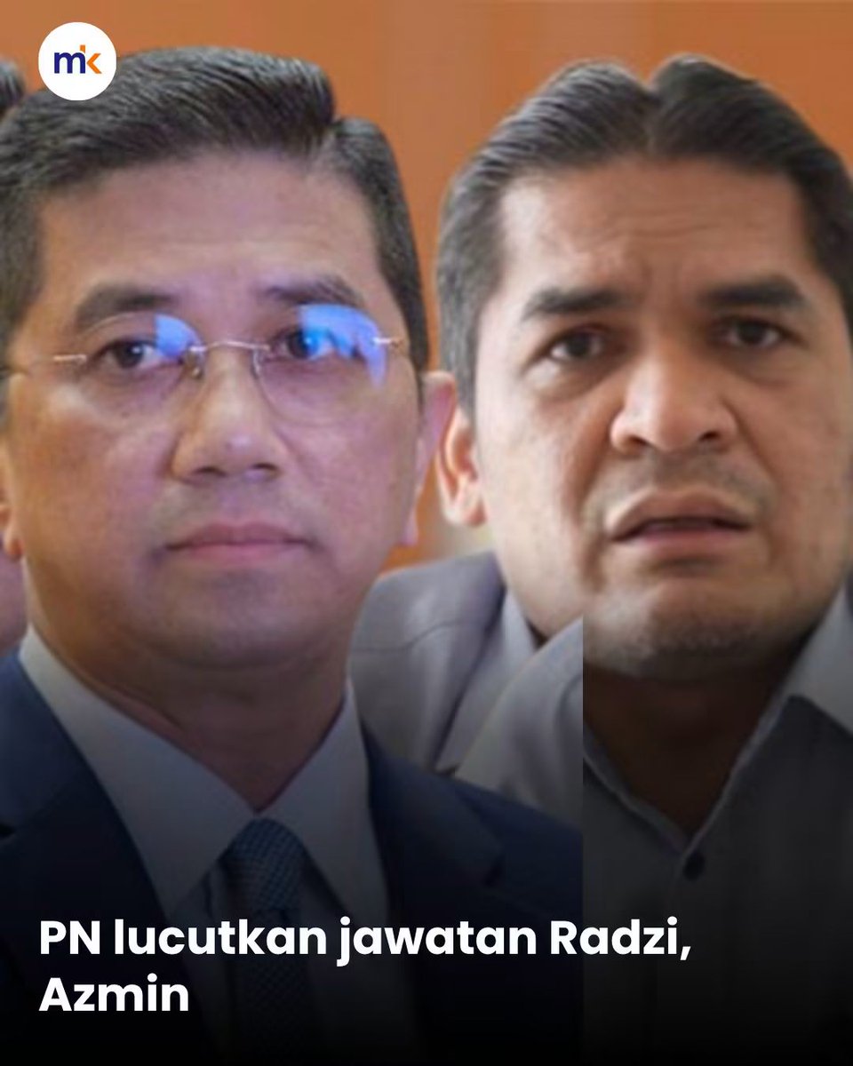 tjerealjoker's tweet photo. Sampai ternganga Azmin dan Radzi Jidin kena pukul dengan PAS.

Betul betul licik PAS ni. Macam Iblis. Patutlah nama pon Parti Iblis SeMalaysia. 

Nasib baik rambut masih maintain.
Walaupun PN dah terbelah.
Sekor masih belah tepi. Sekor lagi belah tengah. https://t.co/fD7nJAr5Gk