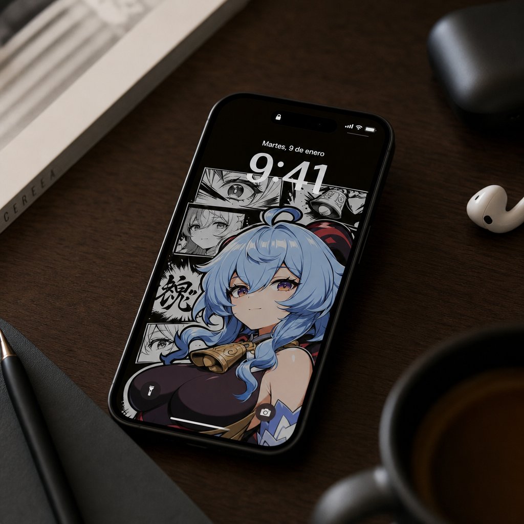 Design4p0's tweet photo. Ganyu, la diligente secretaria de las Siete Estrellas de Liyue con sangre de Adeptus - Genshin Impact - Wallpaper Fanart 
#AIイラスト 
Apoya dejando tu ❤ y 🔁 https://t.co/mgKtEVgICZ