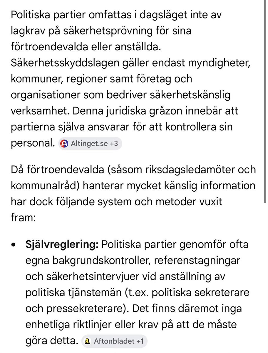 F2519920's tweet photo. @susbirgersson Det behövs ingen särskild maffialag, inkludera politiska partier i rådande lagstiftning så finns redan verktygen i lådan 🤷‍♂️ https://t.co/fzjXKReKe2