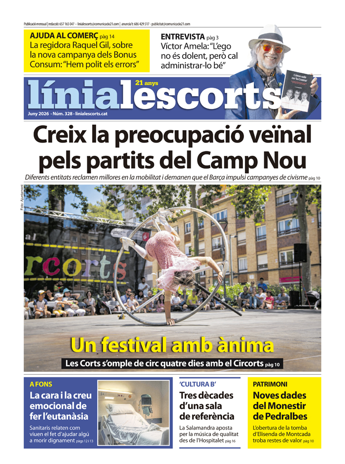 linialescorts's tweet photo. 📰 Ja pots llegir l'edició de juny del #LíniaLesCorts. Per fer-ho, només cal clicar a l'enllaç que segueix:

🔗 https://t.co/nXgP9SoIzB https://t.co/ellD7OeLVj