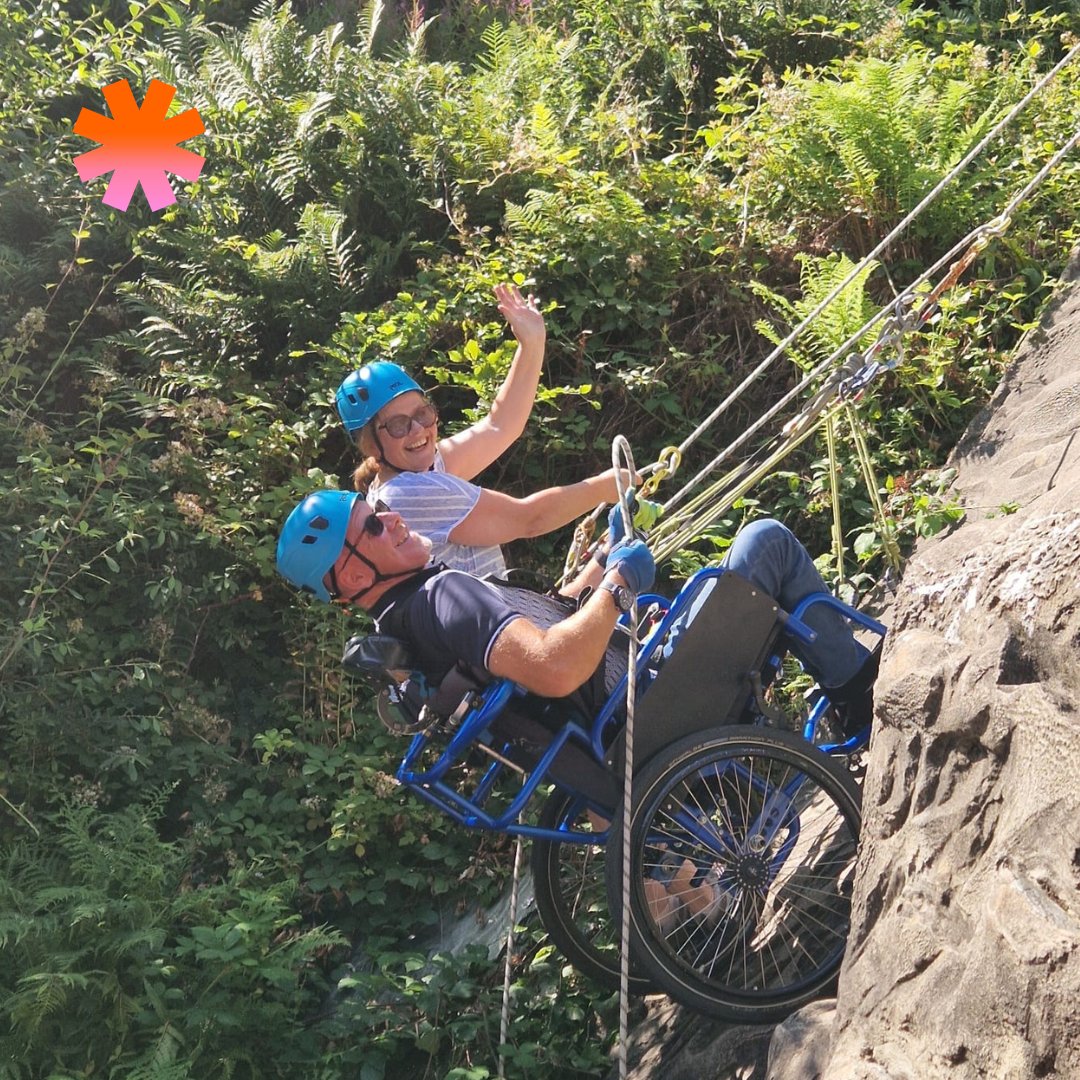 backuptrust's tweet photo. A spinal cord injury can change many parts of life, but it doesn't change what's possible.

Back Up's free services help people build confidence, develop new skills, and connect with others who understand.

Register today: https://t.co/KDHAAhHEJV https://t.co/wTONj29pEH