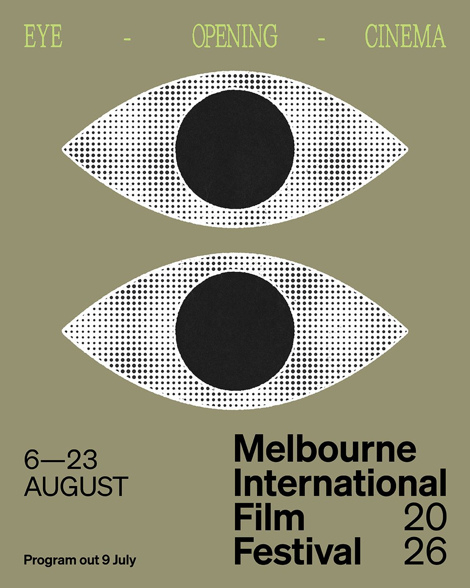 MIFFofficial's tweet photo. The 74th edition of MIFF will light up Melbourne this winter from 6–23 August with eye-opening cinema. In this year’s program, expect fearless new voices, unforgettable masterpieces and iconic retrospectives. Subscribe to Widescreen to stay in the loop. https://t.co/25IesVD9wv
