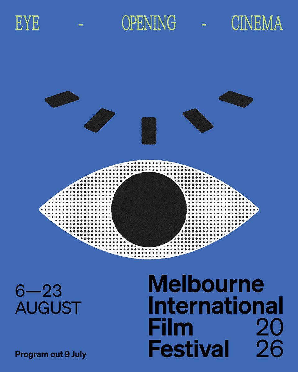 MIFFofficial's tweet photo. The 74th edition of MIFF will light up Melbourne this winter from 6–23 August with eye-opening cinema. In this year’s program, expect fearless new voices, unforgettable masterpieces and iconic retrospectives. Subscribe to Widescreen to stay in the loop. https://t.co/25IesVD9wv
