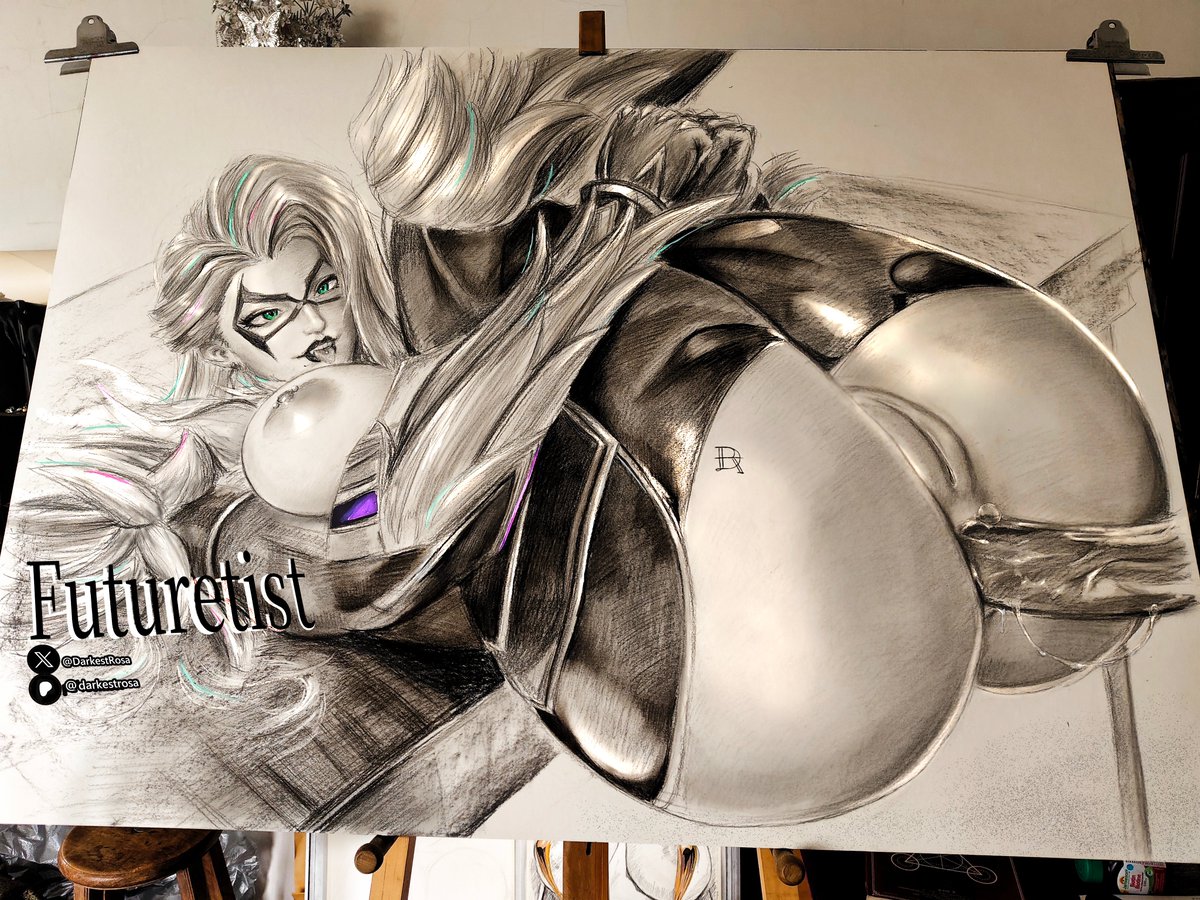 DarkestRosa's tweet photo. Black cat 🍑🍆
I created a piece for @futuretist 🤓

Do you want to see the process video?😎
#marvel_rivals #nsfw #Black_Cat #R34 #rule34 https://t.co/ID2PdBd7IK