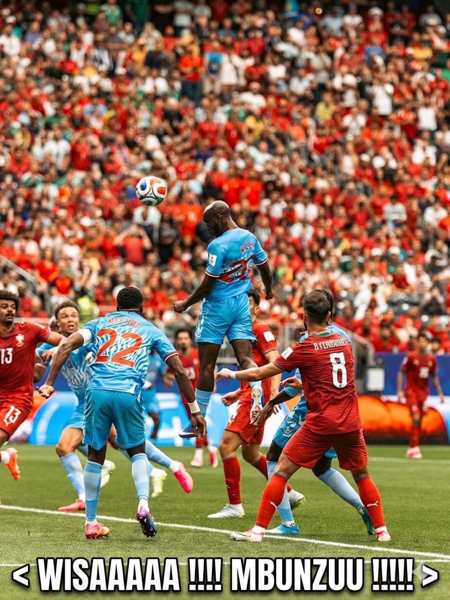 Guy_Loando's tweet photo. Belle entrée de nos Léopards en Coupe du monde ! 

Vous avez démontré du caractère, de l’engagement et un véritable esprit de combat. Continuez à défendre nos couleurs avec honneur, courage et détermination.

Force à vous, les gars ! Toute la Nation est derrière vous et croit en votre capacité à nous rendre fiers.