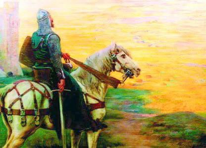 JoaqunRiveraCh1's tweet photo. Buenos días, madrugadores. 18 de junio de 1866, nace, en Burgos, Marceliano Santa María, quien pintó acontecimientos  históricos al más puro estilo romántico decimonónico, además de  escenas costumbristas, empleando un estilo impresionista. La Batalla de las Navas, con Sancho VII el Fuerte, rompiendo el perímetro defensivo del Califa. El Cid sobre Babieca camino del destierro, o, mujeres lavando en una alberca, son algunas de sus obras.