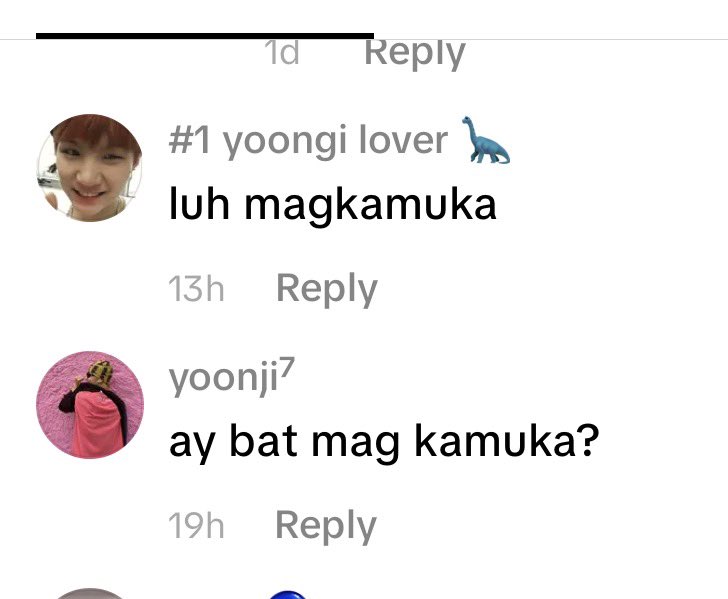 k1nGnAmj0on's tweet photo. Pinost ko toh sa toktik,,,mag kamukha daw kami ni namjoon wala na nangingisay nanaman ako sa kilig dito https://t.co/zUU4JqQAgo