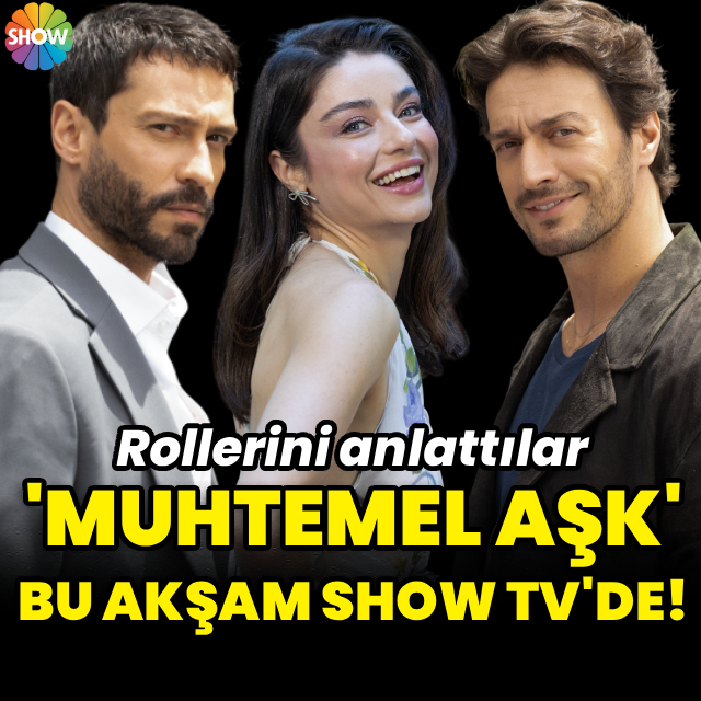 magazinHTcom's tweet photo. Bu akşam saat 20.00'de SHOW TV'de izleyiciyle buluşacak olan 'Muhtemel Aşk' dizisinin başrol oyuncuları Ayça Ayşin Turan, Ekin Koç ve Feyyaz Şerifoğlu, diziye ve karakterleri hakkında konuştu https://t.co/JgxSVv9rcA @ShowTV https://t.co/ZOs8h77LwC