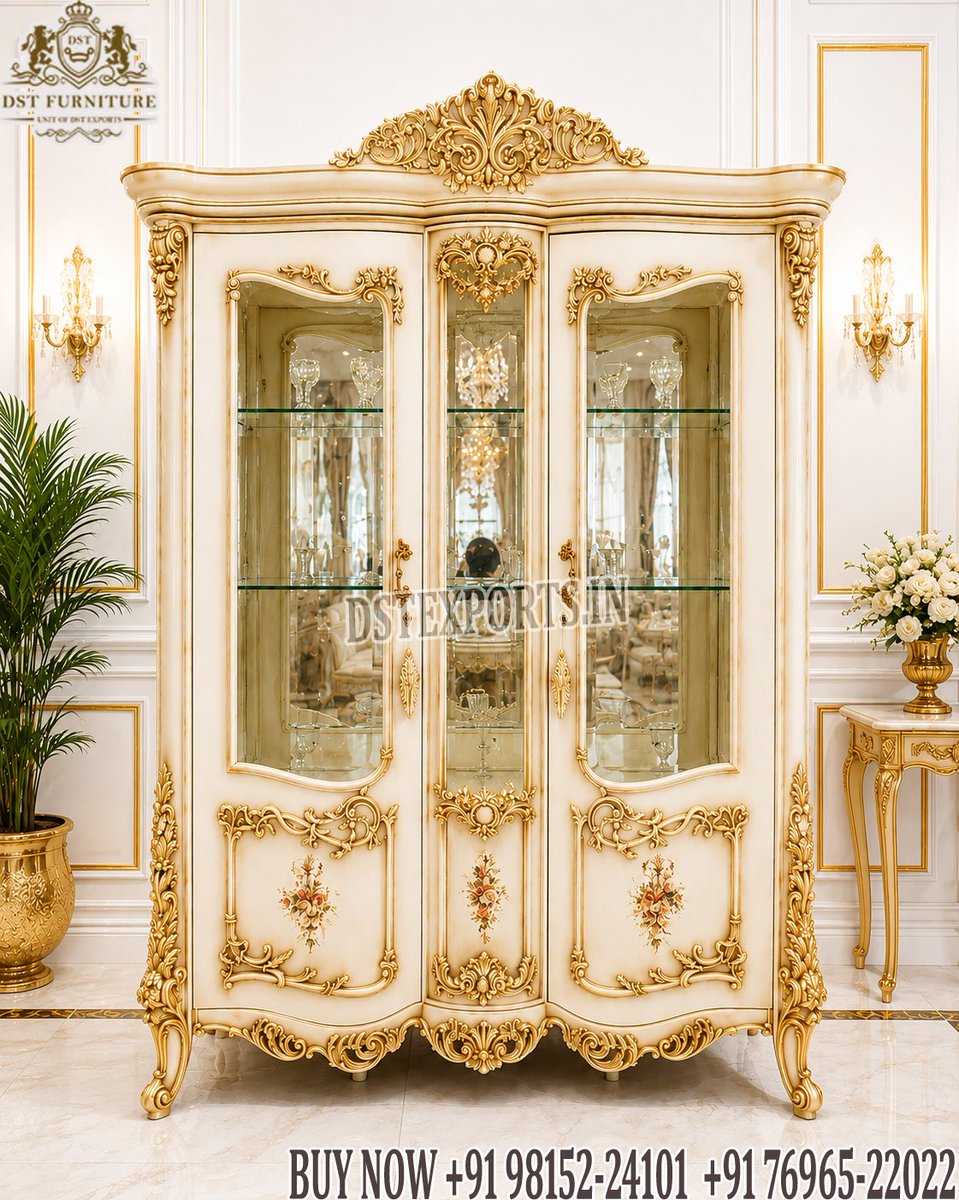 DstFurniture's tweet photo. #French #Rococo #Style #Wooden #Curio #Cabinet #with #Gold #Leaf
#Cabinet #CurioCabinet #DisplayCabinet #GoldLeafFurniture #HandCarvedFurniture #WoodenCabinet #VintageStyleFurniture #EuropeanFurniture #Spain
📱+9186753-33339 ✉️dstexports28@gmail.com
https://t.co/9tNHUwYouP https://t.co/s107gfkb26