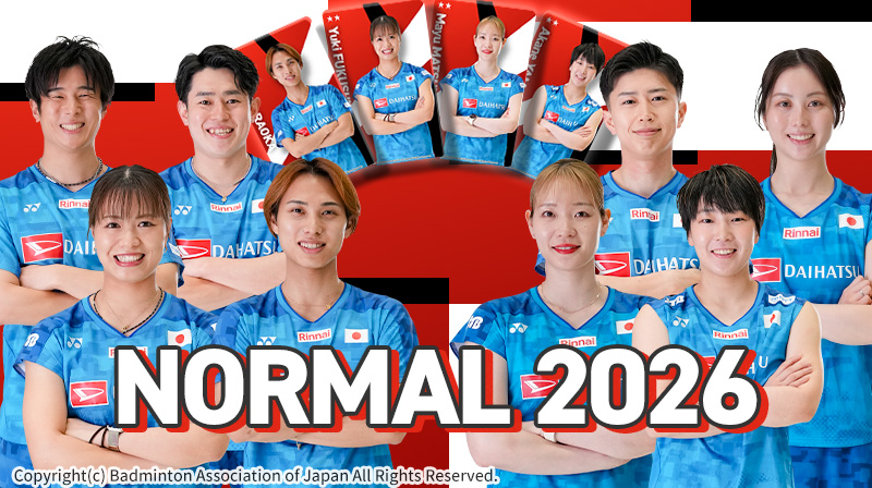 baj_collection's tweet photo. ／
#BAJコレクション
NORMAL 2026🏸
＼

日本代表選手の写真を使用した定番パックが登場✨

お気に入りの選手や注目選手のトレカを集めて、
自分だけのコレクションを楽しもう！

詳細はこちら👇
https://t.co/Fp8wL6ZJ6k
#badminton https://t.co/O3h1nSM5ZY