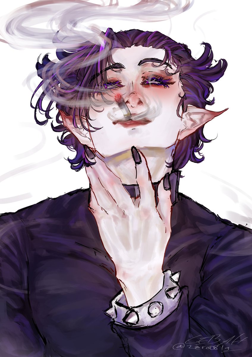 zero0819_'s tweet photo. Oh my kalego sensei, just don't smoke too much

#魔入間 https://t.co/xRbGaP9zox