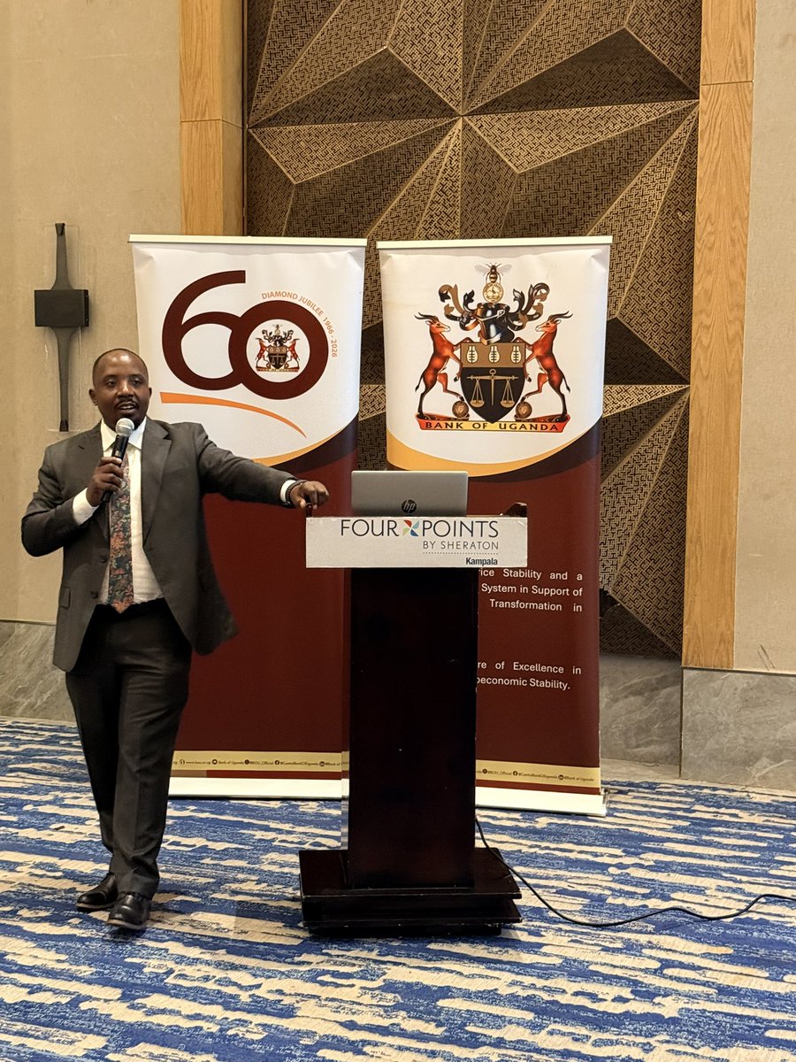 ThefiaU's tweet photo. Today, the Financial Intelligence Authority is participating in the National Financial Inclusion Strategy meeting convened by the @BOU_Official at Four Points by Sheraton, where the Commissioner Finance and Administration, Mr Emmanuel Okurut has represented the Executive Director of FIA @were_wandera as Chief Guest.

Our Manager International Relations, Mr Bright Besigye has delivered a presentation highlighting FIA’s role in strengthening AML/CFT compliance, promoting risk-based approaches, and supporting a safer, more inclusive financial ecosystem.