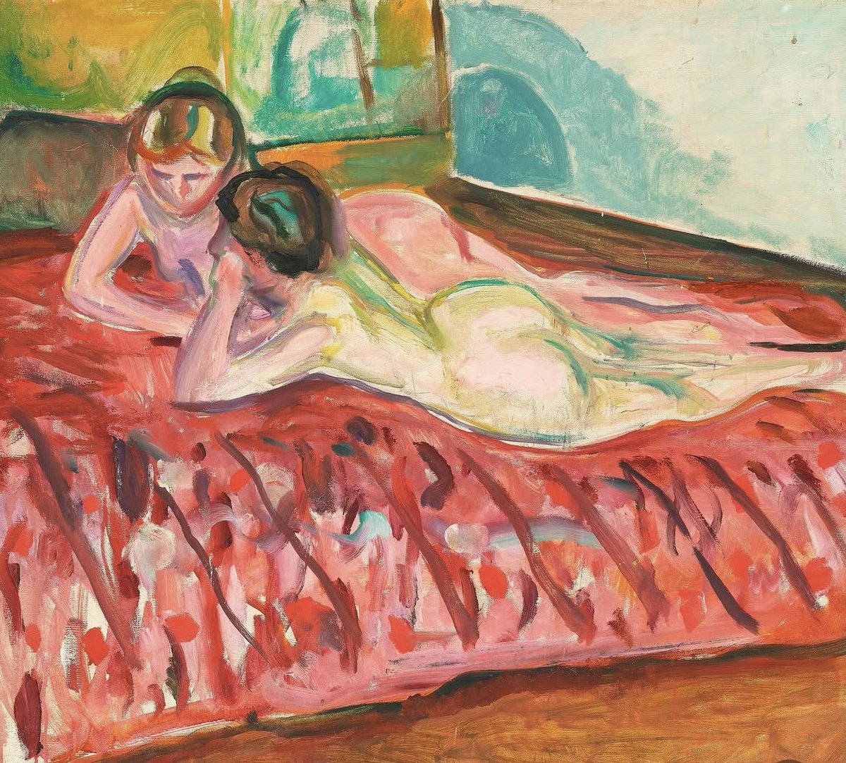 agenersurrell's tweet photo. Bon dia
To liggende kvinneakter, 1917-1919
Munch https://t.co/jTMdJtklOf