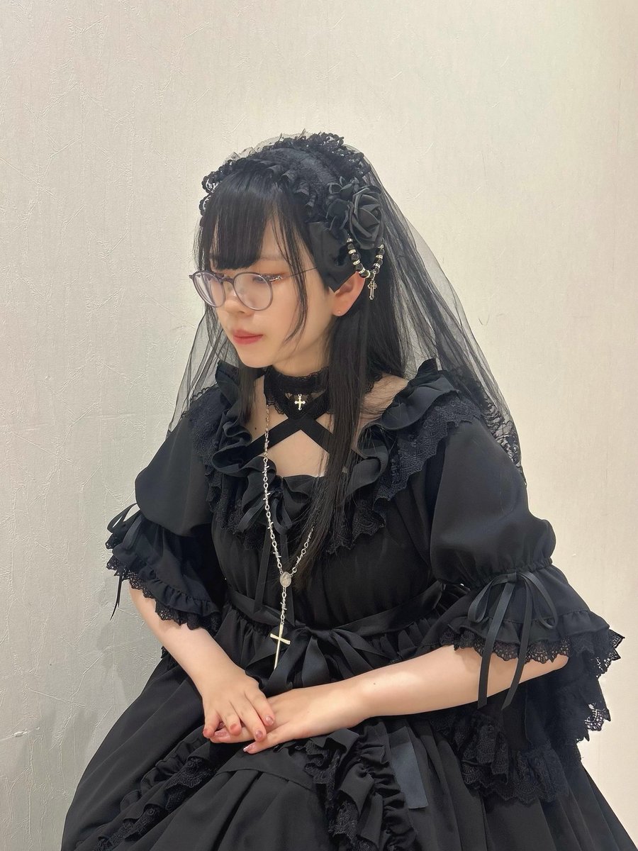 🌹スタッフ着用🌹 【ATELIER PIERROT】 Nocturne Noir Dress ブラック