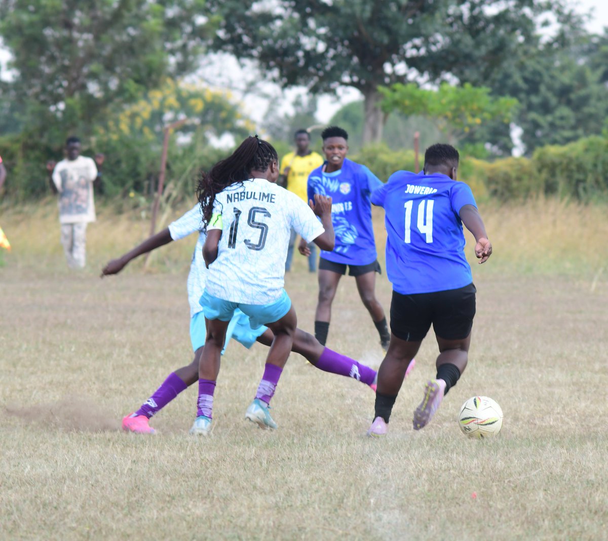 Yazzmush's tweet photo. Some pics from yesterday's game go of @fufawomencup 2nd leg @fufatv1 @FUFAWomen @ladydovesfc and @FcKampala https://t.co/kPs4D2o7tg