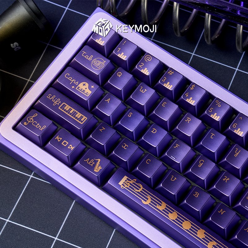 KEYMOJISTUDIO's tweet photo. 🎷New drop- Jazz
🌃Bring La La Land to your desk!
🌕PC material, 142 keys, Cherry profile, dye-sub coloring.
🎹Inspired by the vibrant jazz and romance of the movie.
💃Let your keyboard dance!
🔗https://t.co/Nd3idHXE4o
#Keymoji #LaLaLand https://t.co/OqGiPzDpBu