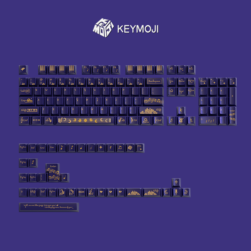 KEYMOJISTUDIO's tweet photo. 🎷New drop- Jazz
🌃Bring La La Land to your desk!
🌕PC material, 142 keys, Cherry profile, dye-sub coloring.
🎹Inspired by the vibrant jazz and romance of the movie.
💃Let your keyboard dance!
🔗https://t.co/Nd3idHXE4o
#Keymoji #LaLaLand https://t.co/OqGiPzDpBu