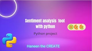 HaneentheCREATE's tweet photo. 🚀 Built a simple Sentiment Analysis Tool using Python!
Using NLP, TF-IDF, and a Linear SVM classifier, Great beginner project for learning Machine Learning and Natural Language Processing. https://t.co/0HV7PCHyep

#Python #MachineLearning #NLP #AI #Coding #DataScience https://t.co/ZSeqNEoSof