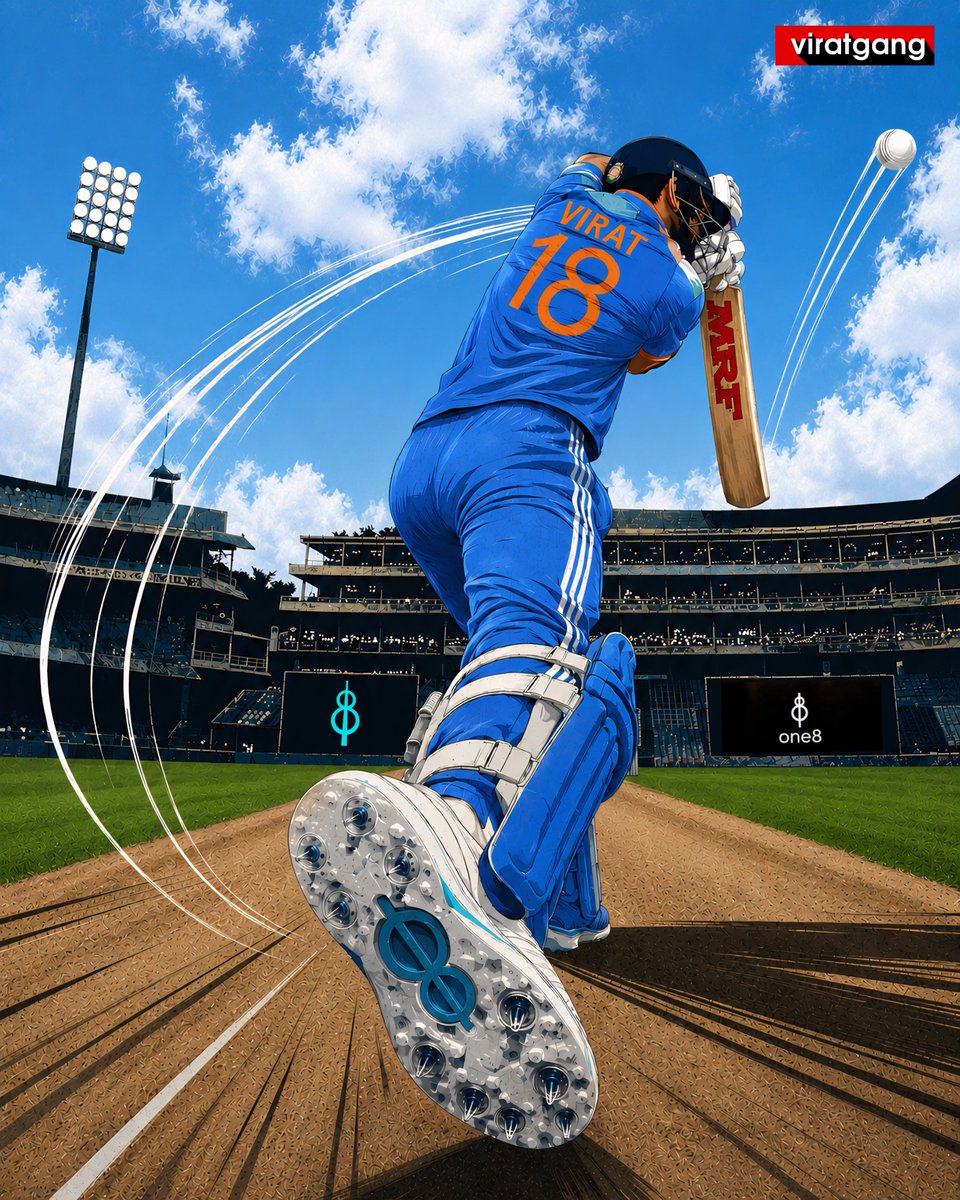 ViratGang's tweet photo. Every stride. Every shot. Every moment.
Built to perform. Built to inspire.
#TheFounding5000 #DayOne #NeverDone #one8 #ViratGang https://t.co/g8kdgOTMi4