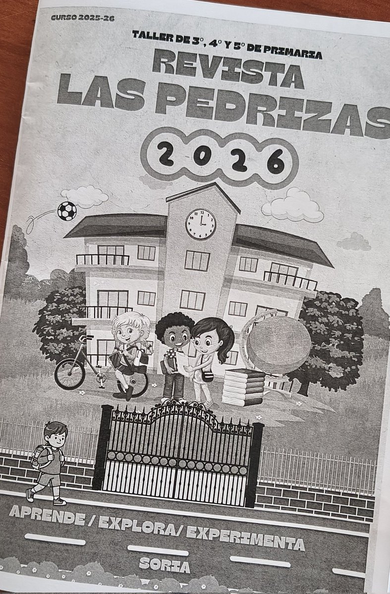 ceipPedrizas's tweet photo. Os muestro la revista que han hecho los alumnos del programa de enriquecimiento. Esperamos que os guste 😊 https://t.co/SBr7wJvoUG