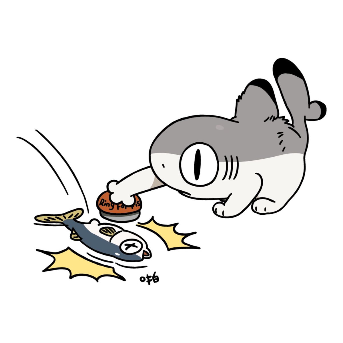 HiSharkitty's tweet photo. Click and you get it！
#鯊貓 #yogin #sharkitty #art #插畫 https://t.co/rxereYBLgh