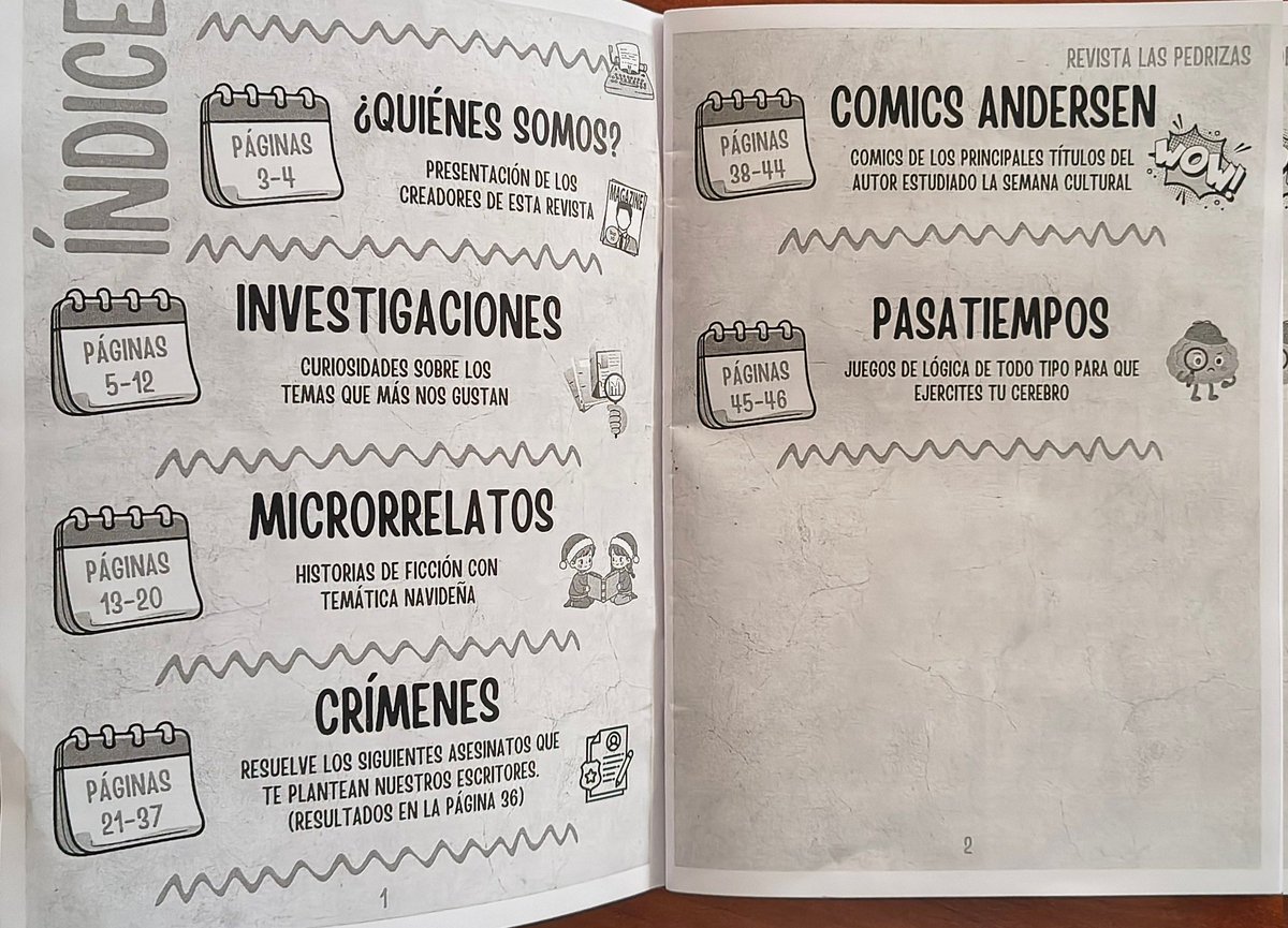 ceipPedrizas's tweet photo. Os muestro la revista que han hecho los alumnos del programa de enriquecimiento. Esperamos que os guste 😊 https://t.co/SBr7wJvoUG
