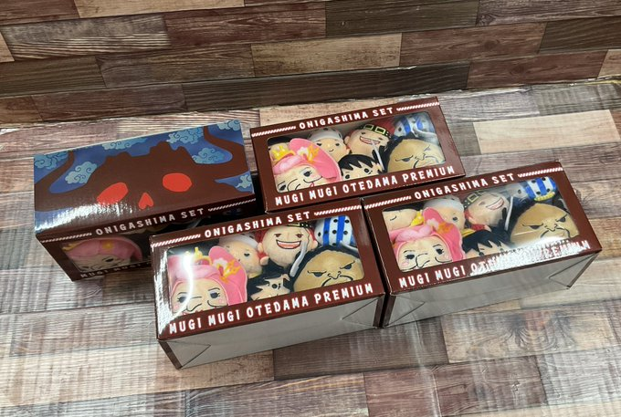 mugistore_ike's tweet photo. 【再入荷】
ムギムギおてだまプレミアム
～鬼ヶ島セット～
6,600円（税込）
好評発売中！
※若干数の入荷です。お品切れの場合もございます。予めご了承ください。
#麦わらストア #ONEPIECE https://t.co/gmEtB0tEL9