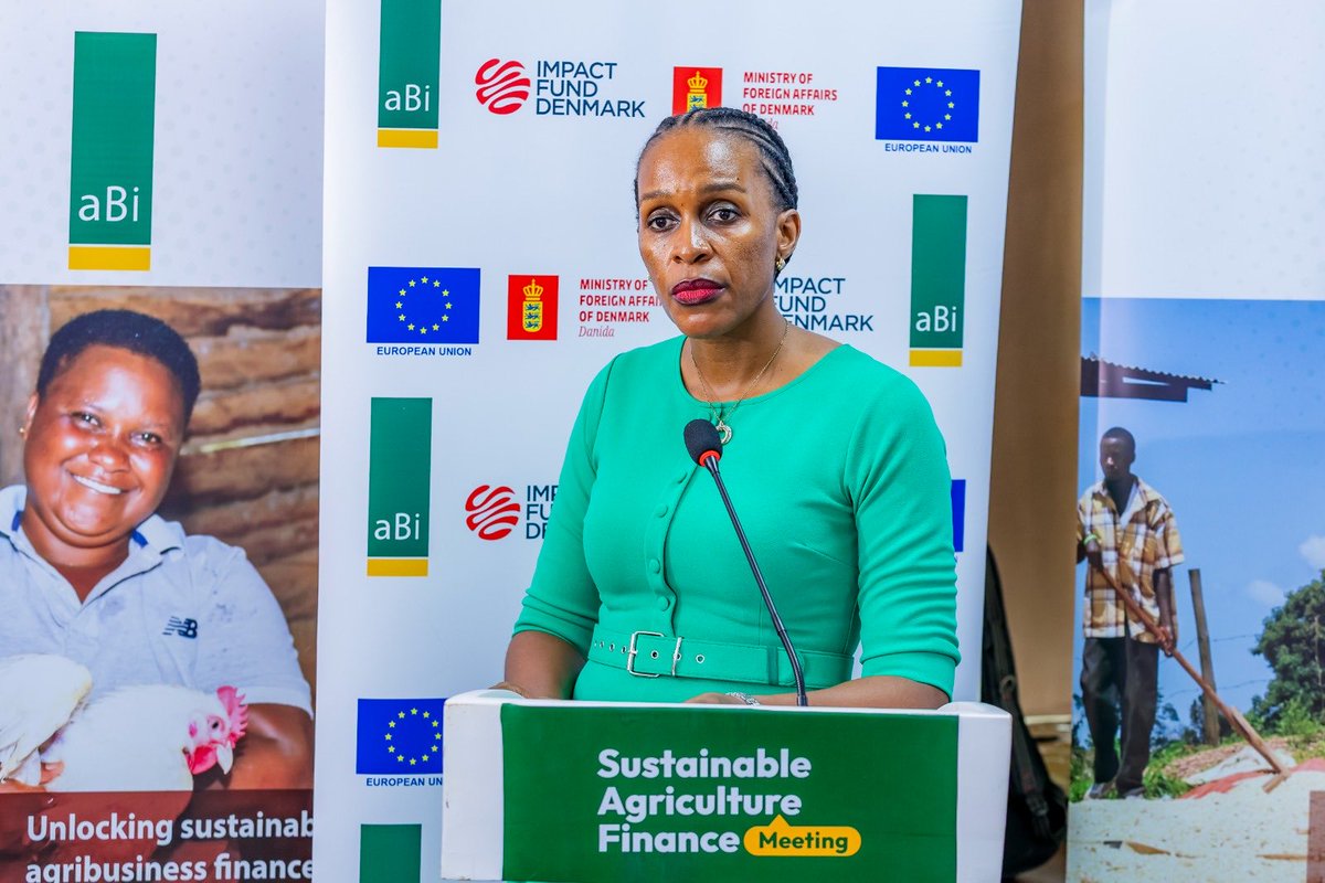 aBi_Finance's tweet photo. Happening now: aBi Finance is engaging financial institutions on advancing Sustainable Agricultural Finance in Uganda.

Today’s discussion focuses on strengthening agricultural lending, scaling green finance, and exploring partnerships that expand access to finance for smallholder farmers and agribusinesses across the country.

Together, we are unlocking finance that supports growth, resilience, inclusion, and sustainable agricultural transformation.

#SustainableFinance #GreenFinance #AgricultureFinance #Uganda