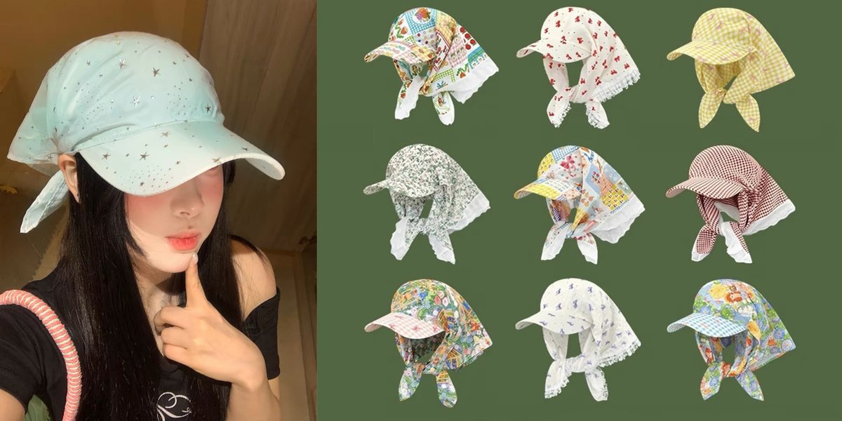 stuffsite's tweet photo. sells ! HALOW apakah masih ada yang maw diangkut lagi buat preorder bandana cap/topi bandana yg lagi virAlz inih??🧢🎀!

bersih ch start from 77.5k (exc tax max 35k/ea ya!) banyag BGT KOLEKSINYA ! yg mw bisa tinggalkan uname-mu spy aku tag! >___< ( hhenderiu ) https://t.co/qzML22JP57