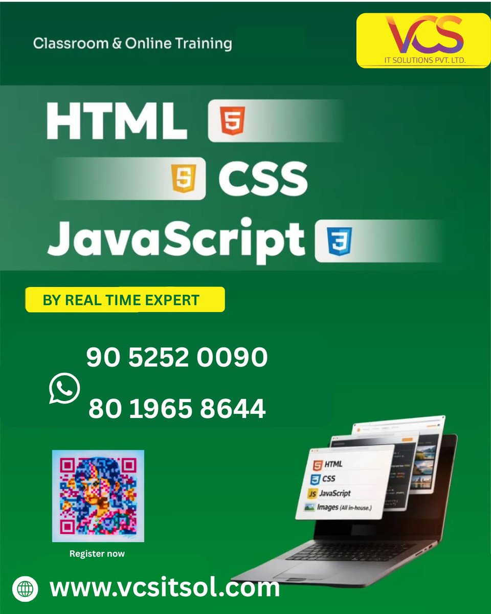 vcsitsolution's tweet photo. #webdevelopment #WebDeveloper #WebDevelopmentTraining
#learnwebdevelopment #webdesign #FrontendDevelopment
#BackendDevelopment #FullStackDevelopment #fullstackdeveloper
#html #css #javascript #ReactJS https://t.co/6JhThCWNHT