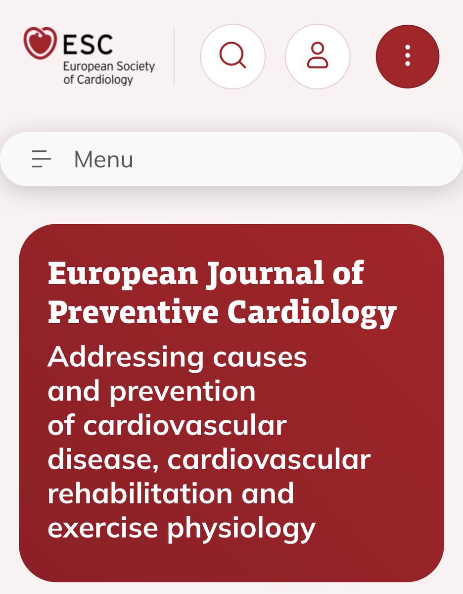 biljana_parapid's tweet photo. Serving as #EJPC Associate Editor has been an immense privilege since Day 1️⃣ & seeing it reach IF of 🔟 fills me with so much joy, but even more gratitude to Prof. @AboyansV @EJPCEiC for his amazing leadership‼️ 🥰
Congrats to the entire @escardio journals’ family, too. 🥳
https://t.co/i7KQl5a9nH