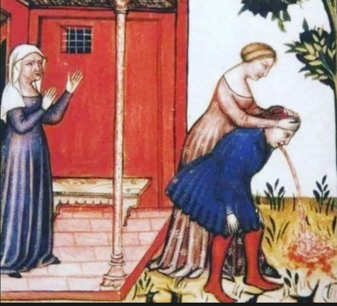 Wellness_Tosin's tweet photo. There was a city in France during the Middle Ages where women had a strange habit. Every morning, married women would put a tiny bit of p0i*s0n in the breakfast they made for their husbands. Then, when the men came home in the evening, they were given the antidote to cancel out the p0i*son. This way, the p0i*s0n wouldn’t really hurt them.

There was a strict reason for this. If the husbands stayed away too long and didn’t get the antidote on time, they would start feeling sick with symptoms like nausea, headaches, depression, vomiting, pain, or trouble breathing. The longer they stayed away, the worse they felt. But as soon as they got home and the wife gave them the antidote, they quickly got better.

This trick made the men think that being away from home caused pain and sadness. Because of this, the husbands took their family duties more seriously.

What do you think about this? 😂