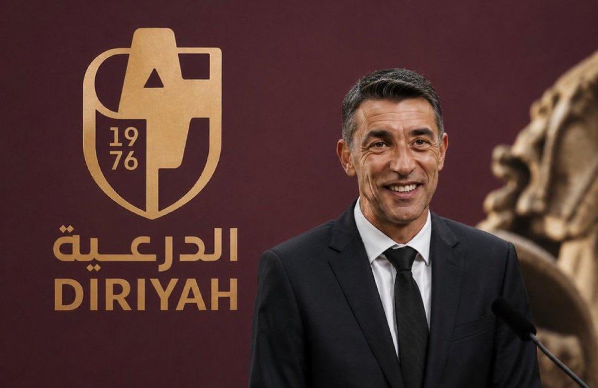 nabd_diriyah's tweet photo. 🚨🚨🚨رسمياً |

البرتغالي برونو لاج مدرباً لنادي #الدرعية قادماً من بنفيكا البرتغالي اهلا بك في معقل الملوك 👏🏻🟤⚪️. https://t.co/CgBFaKuJnS