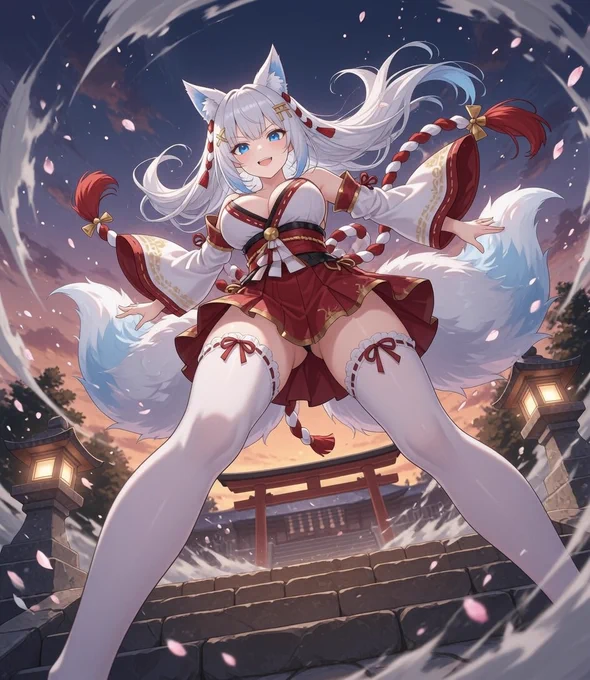 お賽銭せずに帰ろうとしたら現れたぁぁ!!!
