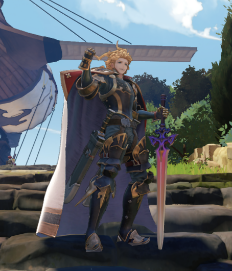 Lysts_Sin's tweet photo. siete uses an axe in relink now https://t.co/BGbSsVTgXt
