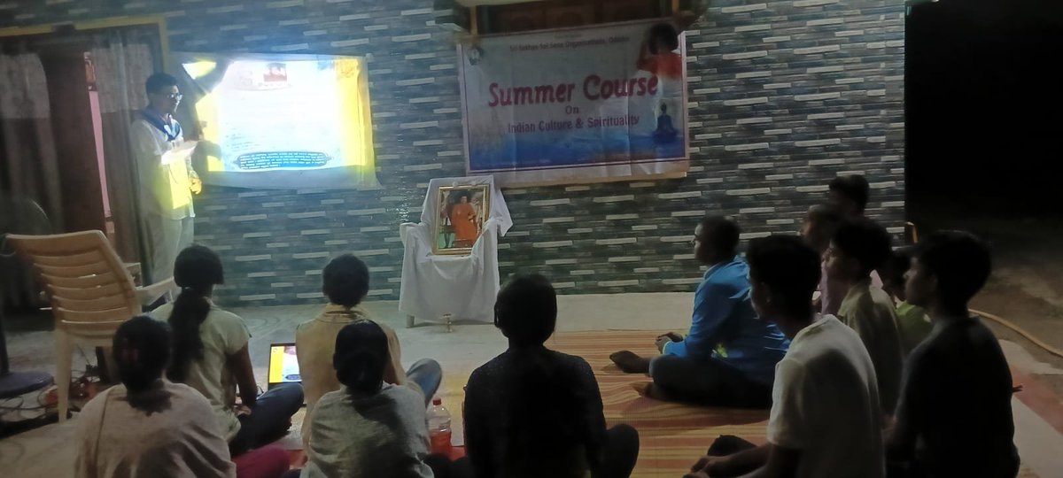 sathyasaiodisha's tweet photo. Loving Sairam..
With the blessings of Sri Sathya Sai Baba,Burla Samithi of Sambalpur District successfully organized a Summer Course on Indian Culture and Spirituality at Masterpada Grama Seva Village from 7th May to 13th May 26.
#SummerCourse
#Samithilevel
#Sambalpur
-Media Team https://t.co/2znsPCZQeZ